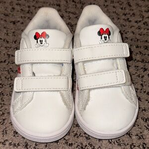 adidas Kids White Minnie Mouse Sneakers